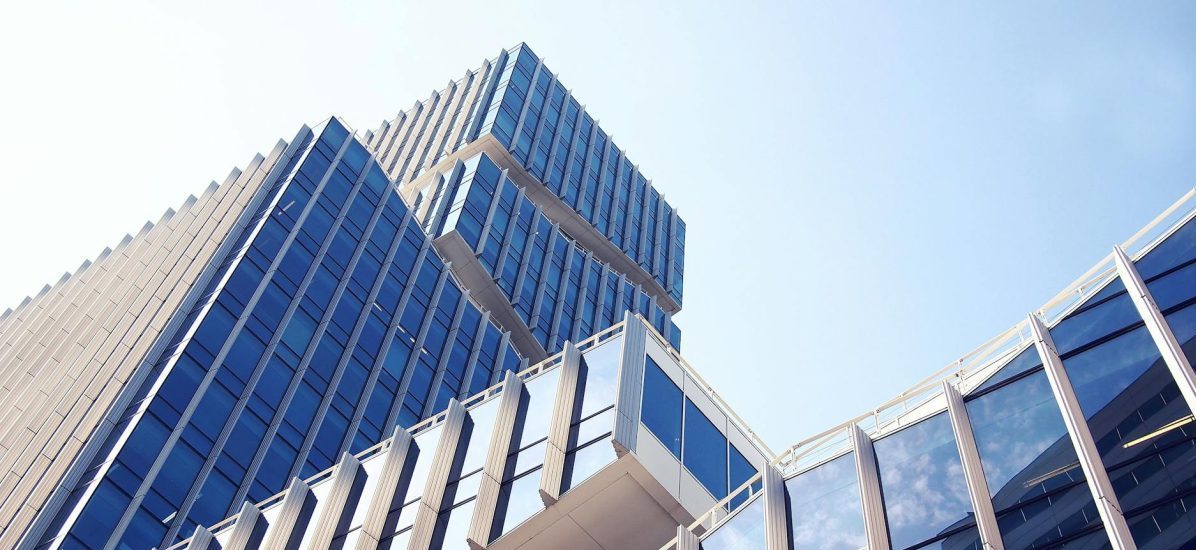 glass building
